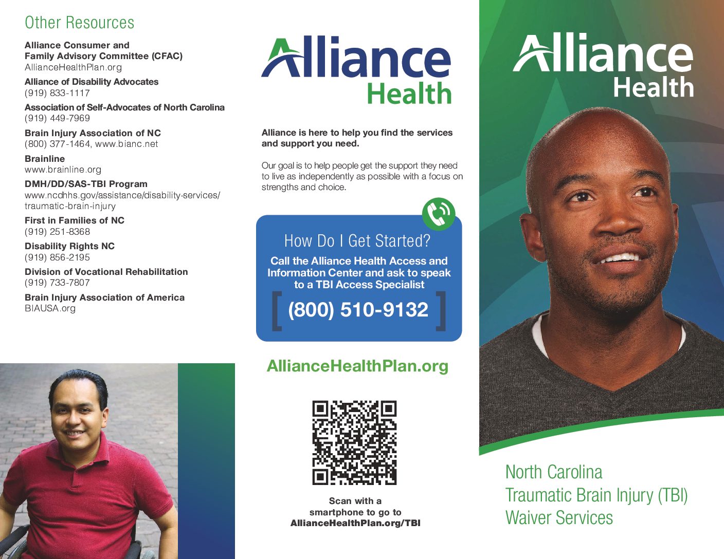 Alliance Health TBI Brochure